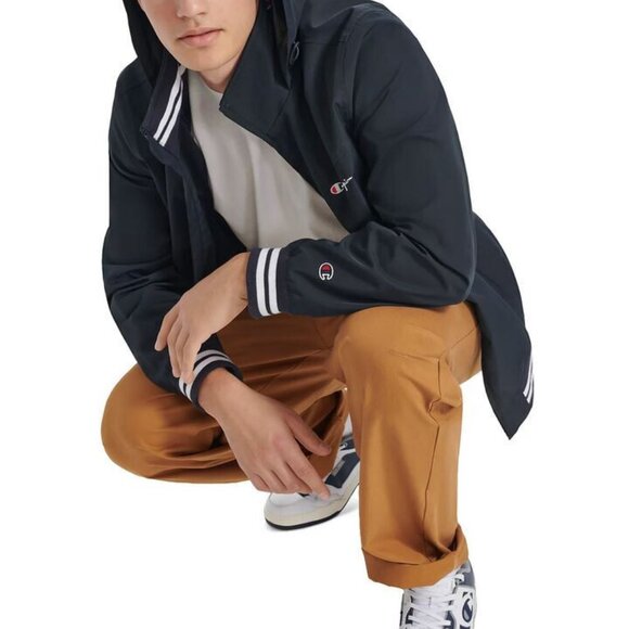 Champion Men's Water Resistant Varsity Bomber Jacket NEW - Picture 4 of 5